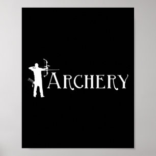 Póster Tiro con arco - Bowman Archer Bow Hunt Lover Bowhu