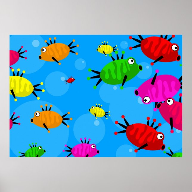 Póster Tiro de pescado (Frente)