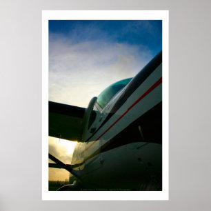 Póster Tiro lateral