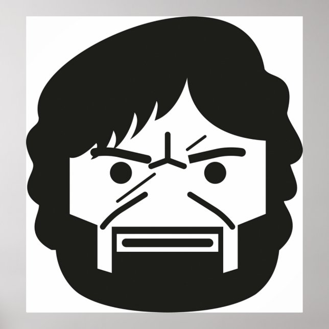 Póster Tirón de TV Lannister Icono Juego de Tronos (Frente)