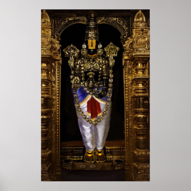 Póster Tirupati Venkateshwara Swamy Poster (Frente)