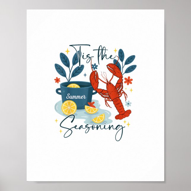 Póster Tis The Season Christmas Quote (Frente)