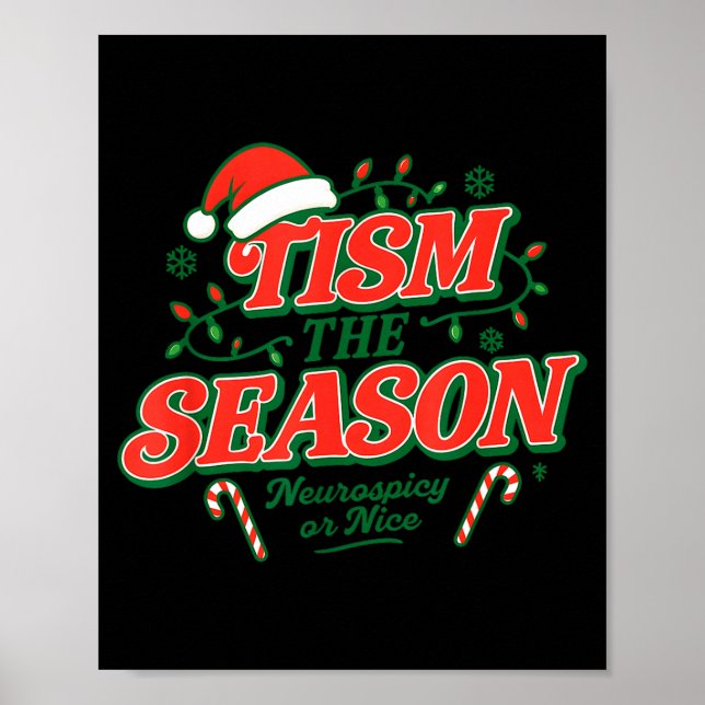 Póster Tism The Season Neuroscy Or Nice  (Frente)
