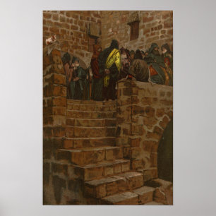 Póster Tissot - El mal consejo de Caifás