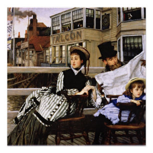 Póster Tissot - Esperando a la Hada,