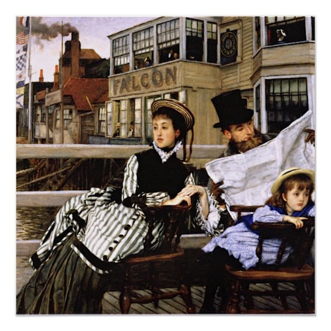 Póster Tissot - Esperando a la Hada, (Anverso)