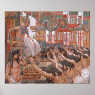 Póster Tissot - José habita en Egipto
