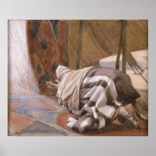 Póster Tissot - Las promesas de Dios a Abraham 1896