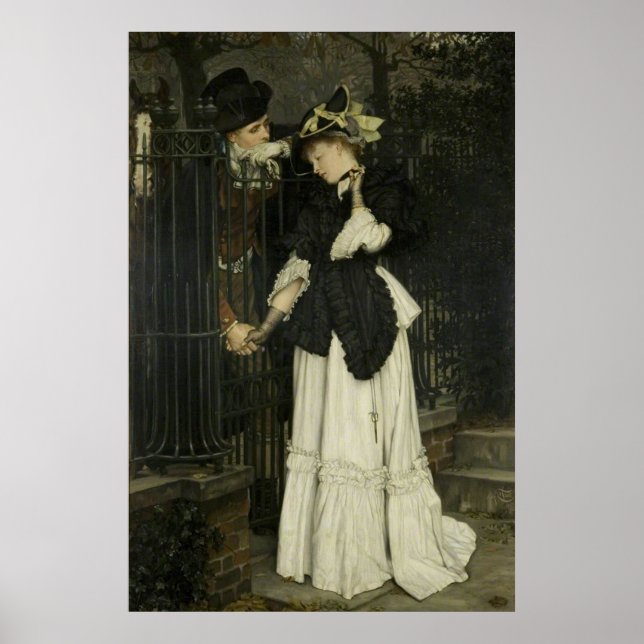 Póster Tissot - Los despedidas (Frente)