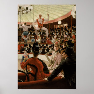 Póster Tissot - Mujeres De París La Amante Del Circo