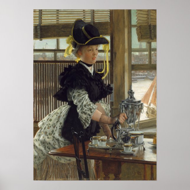 Póster Tissot - Té (Frente)