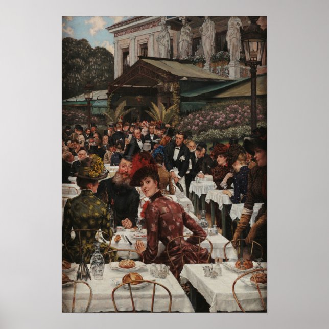 Póster Tissot - The Artist Wives 1885 (Frente)