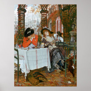 Póster Tissot - Un Almuerzo