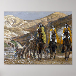 Póster Tissot's "The Magi Journeying" Poster