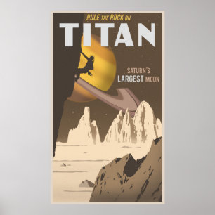 Póster Titán - Formato grande