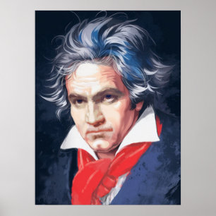 Póster Titanes de la música: Beethoven