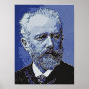 Póster Titanes de la música: Tchaikovsky