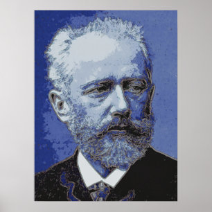 Póster Titanes de la música: Tchaikovsky