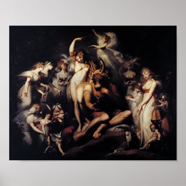 Póster Titania and Bottom (Frente)