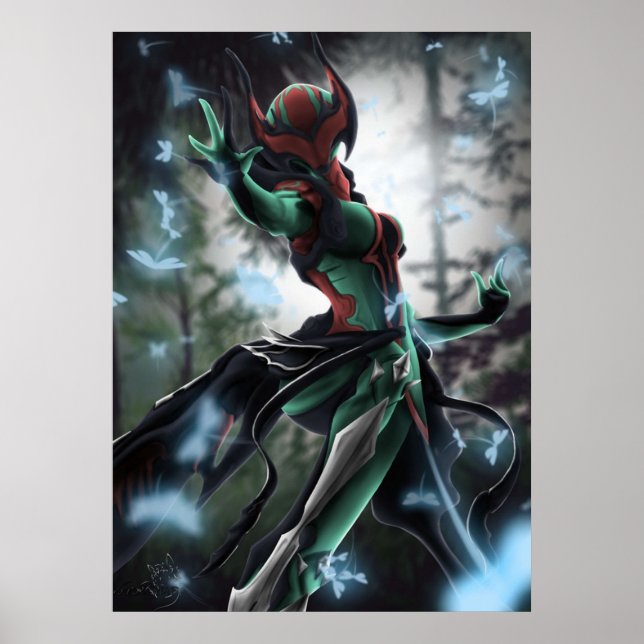 Póster Titania - Warframe (Frente)