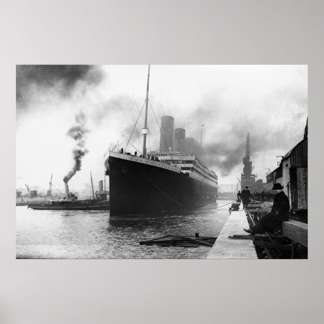 Póster Titanic 10 de abril de 1912 (Frente)