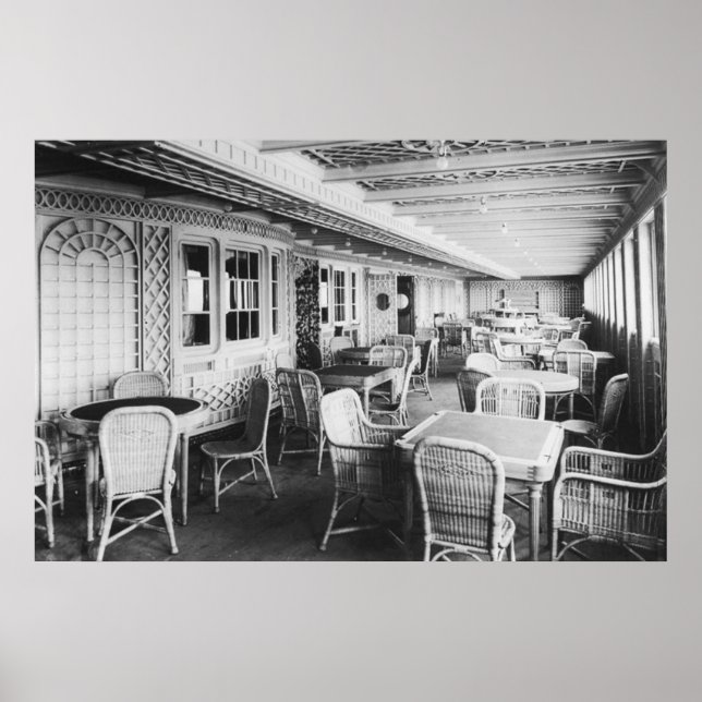 Póster Titanic Cafe Poster (Frente)