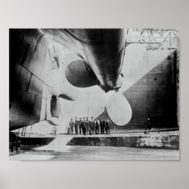 Póster Titanic En Dock Seco - 31 De Mayo De 1911