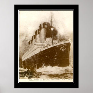 Póster Titanic Series The Titanic