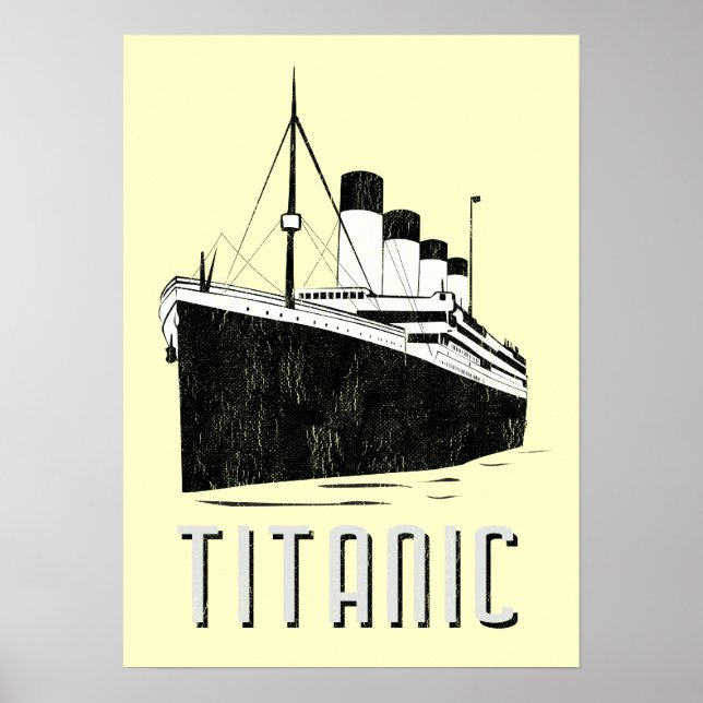 Póster titánico (Frente)