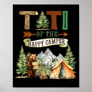 Póster Titi del feliz cumpleaños del campista feliz