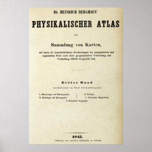 Póster Title Page Dr Heinrich Berghaus