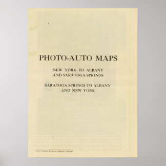 Póster Title page to the photo section