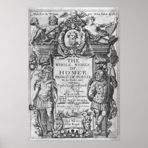 Póster Titlepage 'a los trabajos del conjunto de Homer