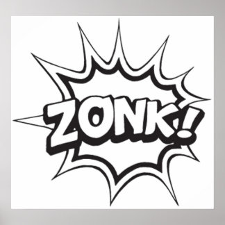 Póster Título del cómic de ZONK