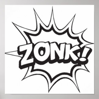 Póster Título del cómic de ZONK