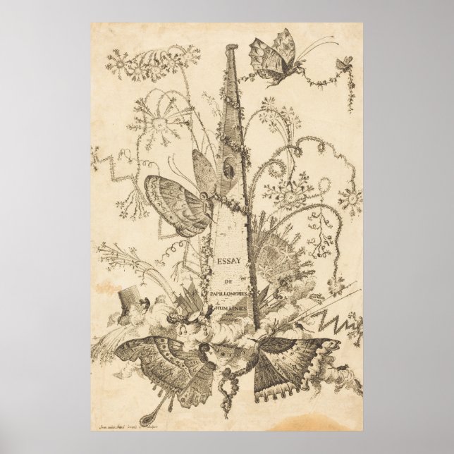 Póster Título, en o después de 1756 (Frente)