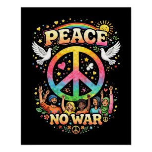 Póster Título: Paz sobre la guerra