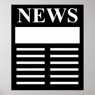 Póster Títulos de las noticias