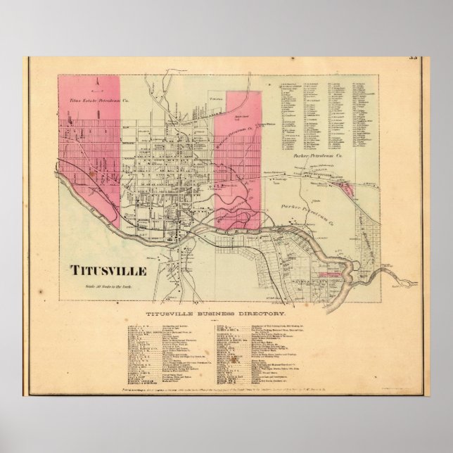 Póster Titusville (Frente)