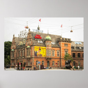 Póster Tivoli Gardens Copenhagen Denmark