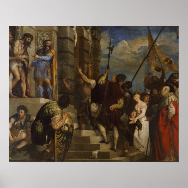 Póster Tiziano - Ecce Homo (Frente)
