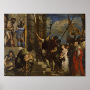 Póster Tiziano - Ecce Homo
