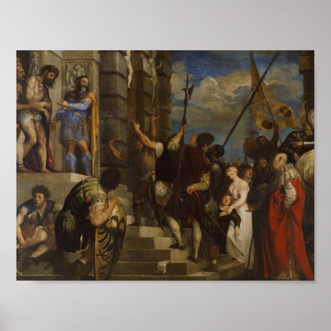 Póster Tiziano - Ecce Homo (Frente)