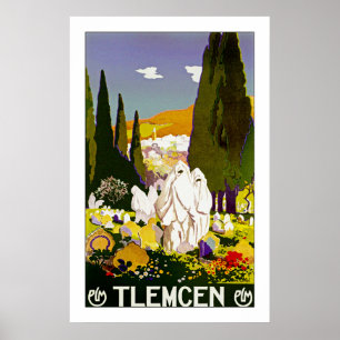 Póster Tlemcen Argelia