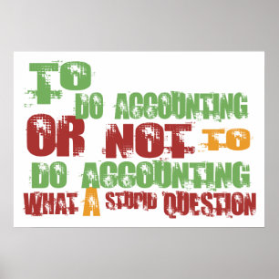 Póster To Do Accounting