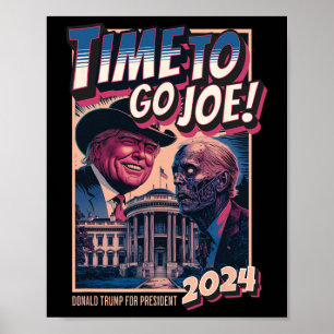 Póster To Go Joe Funny Pro Trump 2024