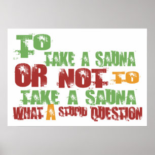 Póster To Take a Sauna