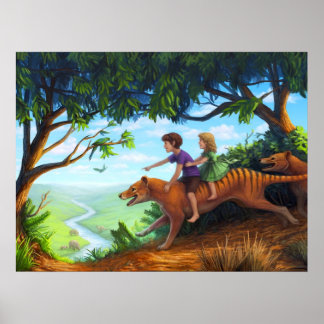 Póster To the valley of megafauna