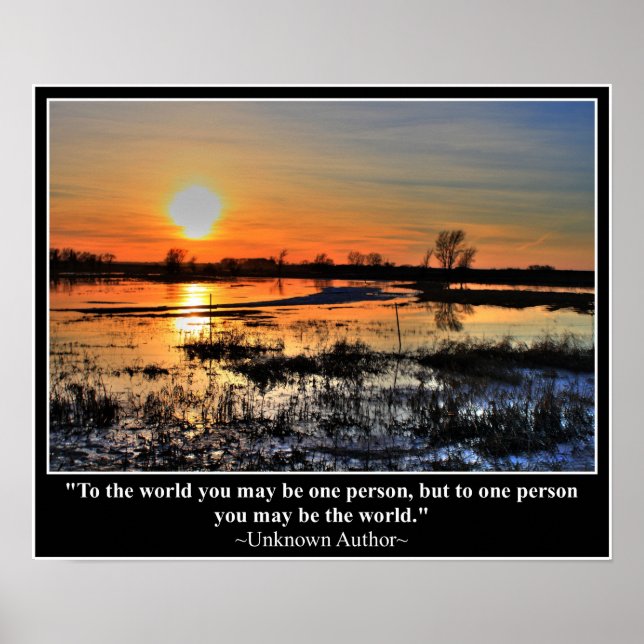 Póster To the world.......... (Frente)