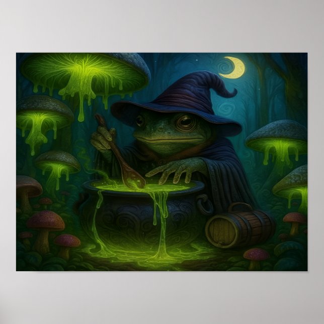 Póster Toad Brew (Frente)